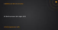 El Bolivarense del siglo XIX
