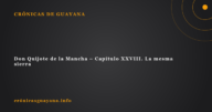 Don Quijote de la Mancha - Capítulo XXVIII. La mesma sierra Don Quijote de la Mancha – Capítulo XXVIII. La mesma sierra