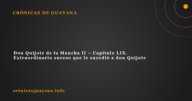 Don Quijote de la Mancha II – Capítulo LIX. Extraordinario suceso que le sucedió a don Quijote