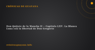 Don Quijote de la Mancha II – Capítulo LXV. La Blanca Luna con la libertad de Don Gregorio