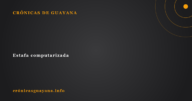 Estafa computarizada